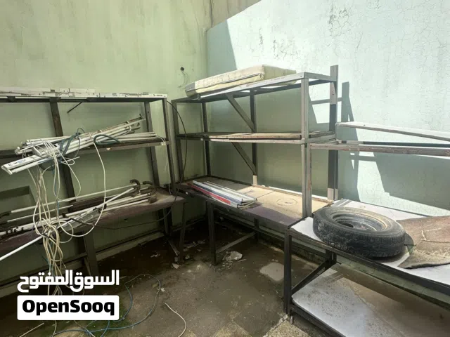 ارفف حديد مستعمل للبيع