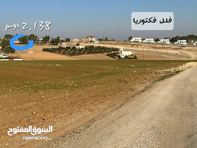 2دونم و138م سكن ريفي بجانب فلل فكتوريا وخلف الأندلسية بسعر مناسب