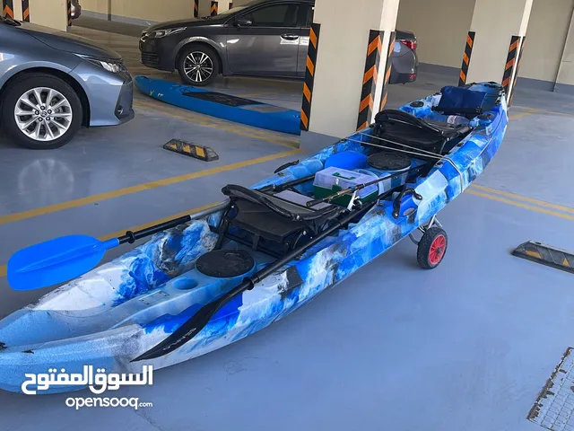 Kayak with motor