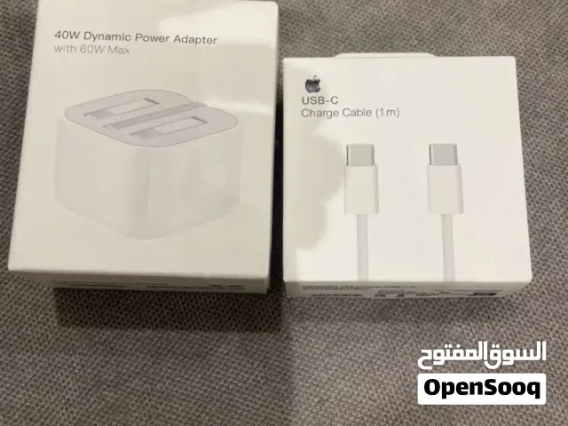 شاحن ايفون اصلي 40w وسلك اصلي