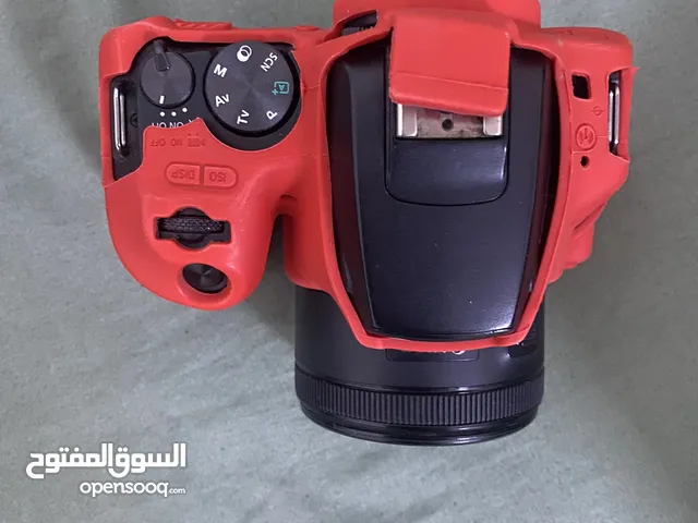 كاميرا canon250d مع معدات تصوير كامله