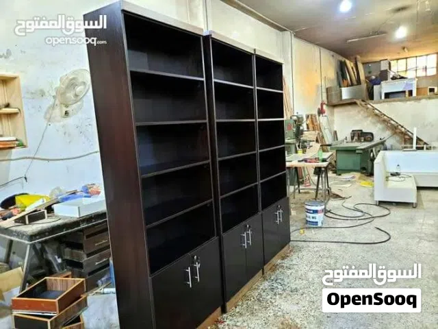 خزانة ملفات ارفف مع درفتين خشب شامل التوصيل عمان زرقاء
