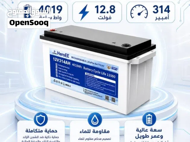 بطاريات ليثيوم 4كيلو نظام 12 وكالة