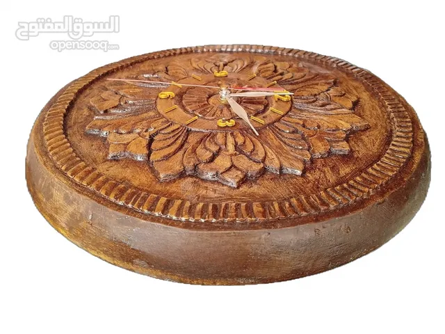 Handmade wooden wall clock