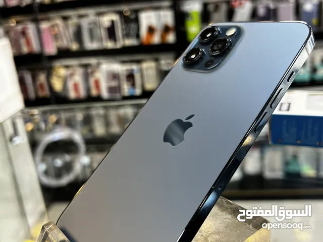 iPhone 12 pro max 128GB بطارية 92% تب نضافة مش مفتوح ولا مغير فيه اشي متوفر توصيل الجهاز مكفول