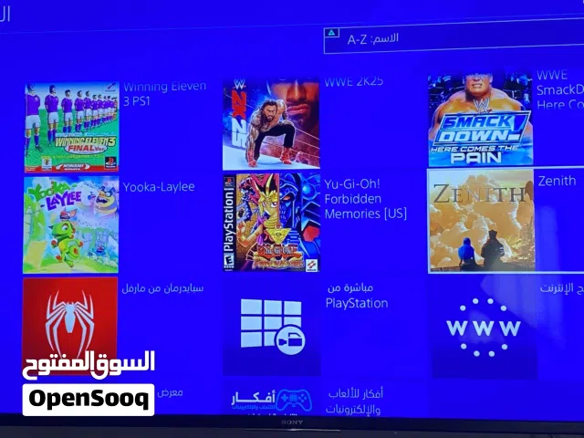 بلايستيشن فور سليم متهكر مستعمل للبيع
