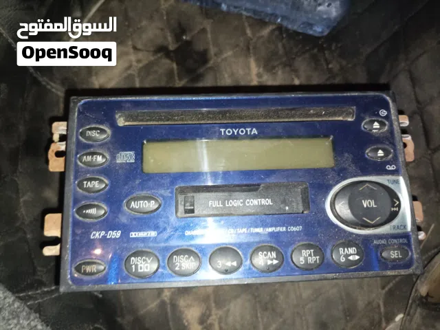 مسجله تويوتا وكاله ياباني  تنطبق على الدبابات الديهاتسو والتويوتا  مستعمل نظيف جداً شبه جديد