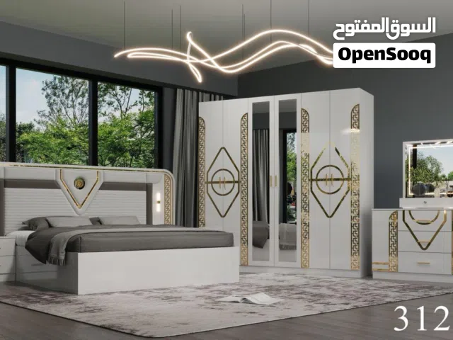 عروض وتخفيضات غرف نوم 7 قطع مع دوشق وتركيب وضمان225ريال