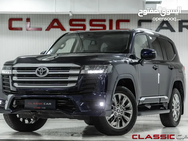 Toyota Land Cruiser Gx-r Twin turbo 2024 عداد صفر Zero Mileage اللون : كحلي