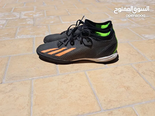 Adidas X SpeedPortal .3 TF Astro Turf Football Boots - Size EU 41.5 - Black with Red & Green - Used