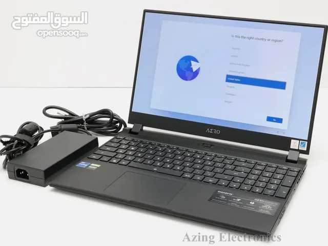 Gaming Laptop  Gigabyte AERO - RP75  Intel i7-11800H