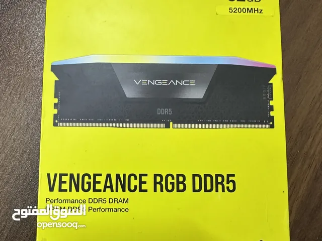 رامات 16*2 (32) ddr5 (5200هيرتز ) Rgb vengeance