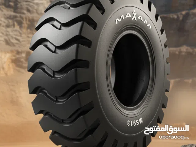 اطار إطارات MS913 MAXAM 15.5/25 12PR بوم لودر  JCB  للاعمال الشاقة صنع في فيتنام