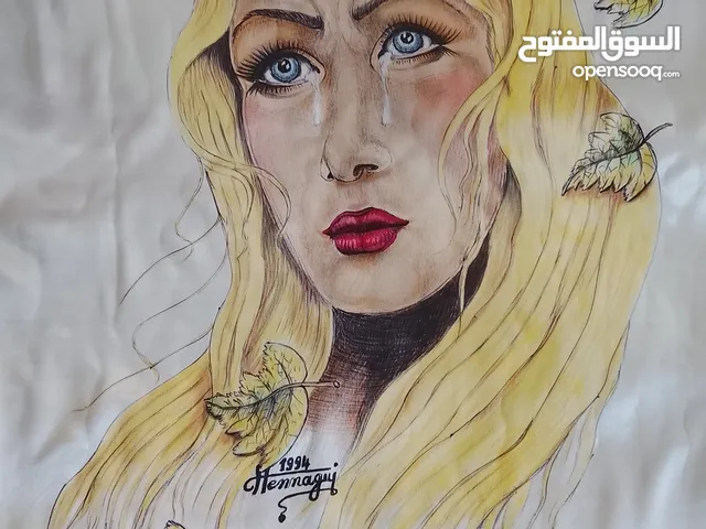 لوحات فنية بدقة عالية و عمرها فوق الثلاثون سنة