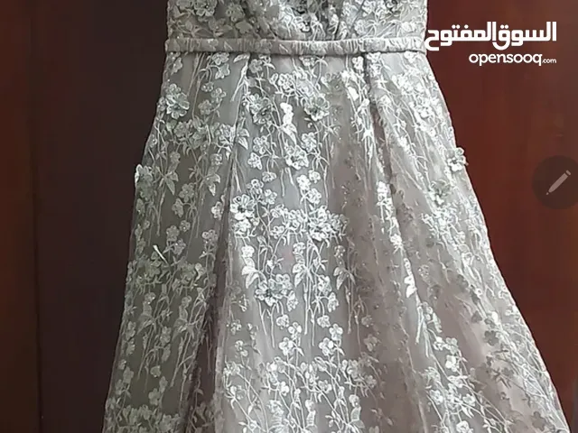 Elegant Floral Lace Evening Dress