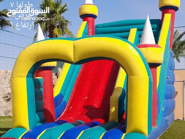 نطيطات الرمال ملعب صابوني الرمال زحليقه مائيه العاب اطفال  حفلات مدارس الرياض
