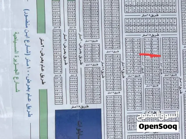 قطعة ارض 100m2 في التاجيات قرب الجسر الدوار