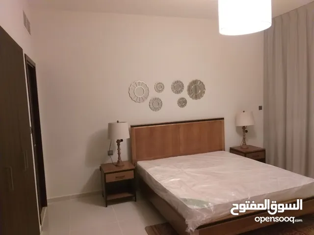 Wooden Bedframe with mattress, side tables