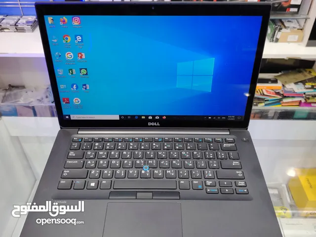 Dell latitude i7 7th Gen 16gb Ram 256gb ssd Touch and full HD resolution only 75 Omani riyal