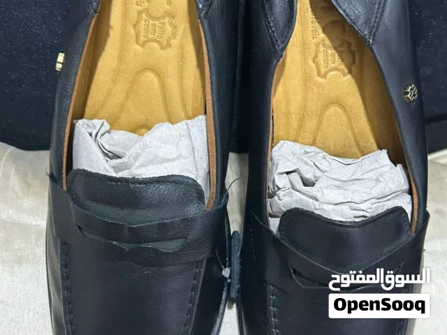 حذاء ستاتي أسود جلد طبيعي 100ب100