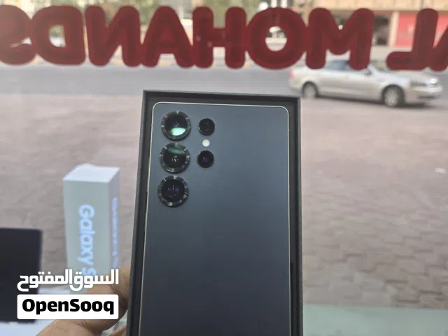 سامسونج جلاكسي s25 الترا  256 gb مع الكرتون والاغراض  نفس الجديد استخدام شهر فقط