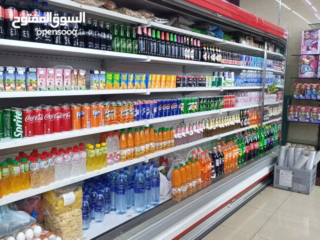 Open display refrigerator - Beverage Cooler .