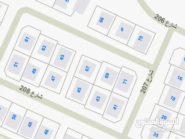 Residential Land for Sale in Al Ahmadi Sabah AL Ahmad residential