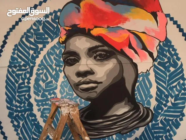 رسام جرافيتي و مصمم