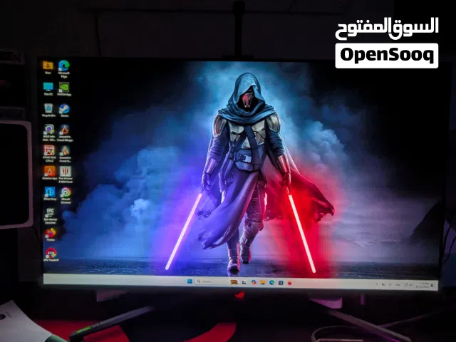 شاشة العاب 4k بحالة ممتازة ما فيها اي مشاكل ROG Swift OLED PG42UQ