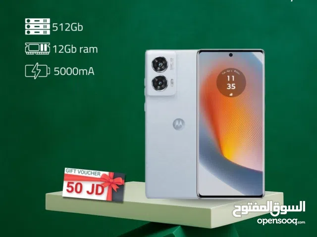 MOTOROLA 50 FUSION ( 512GB ) / RAM 12 NEW /// جهاز موتولا 50 فيوجين ذاكرة 512 الرام 12 الجديد