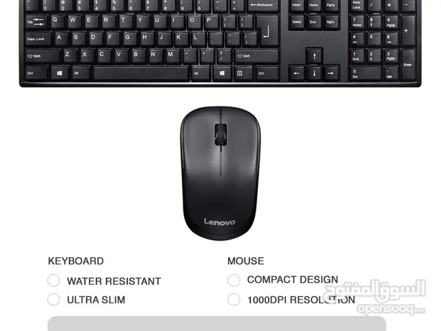 Lenovo 100 Wireless Combo  Keyboard & Mouse