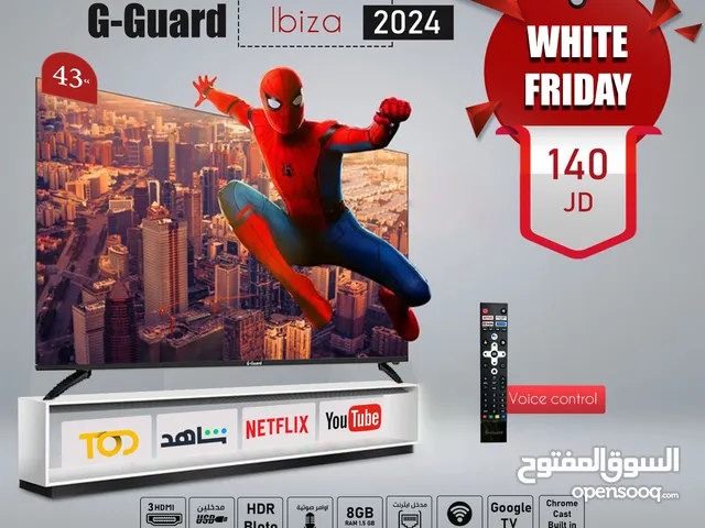 G-Guard Smart 43 inch TV in Amman