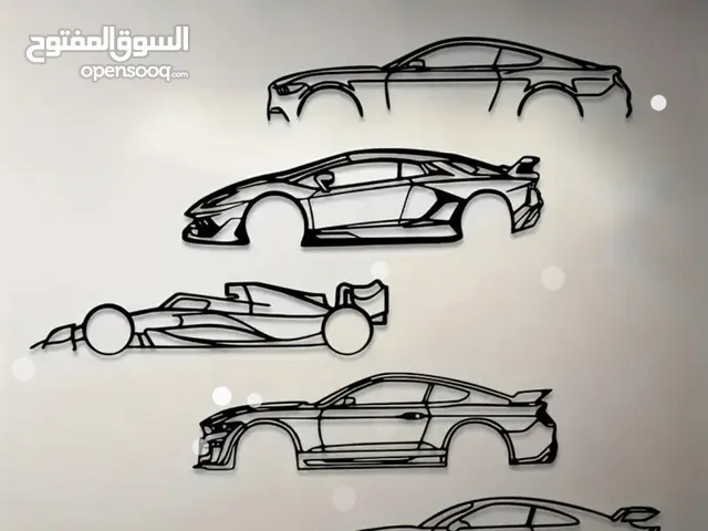 Car silhouettes and posters of any car