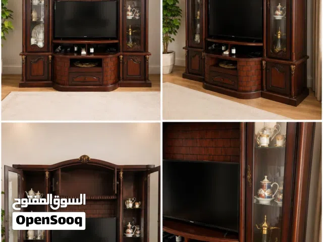 للبيع بوفيه نظيفه جدا خشب لاتيه