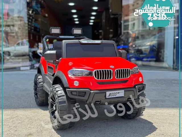 سياره شحن 12 فولت فل اضافات مع بلوتوث 4 ماتور تناسب عمر 1 الي 8 سنوات