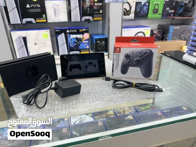 Nintendo Switch OLED نينتندو سويتش أوليد (شاشة نسخة ماريو) + يد تحكم لاسلكية - بسعر لقطة
