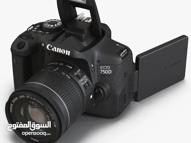 canon 750d with battery and box condition like New