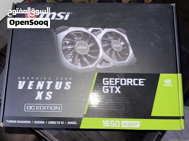 طقم قطع كمبيوتر جديد بالكرتونة (كرت شاشة + بورد + باور) MSI / Galax