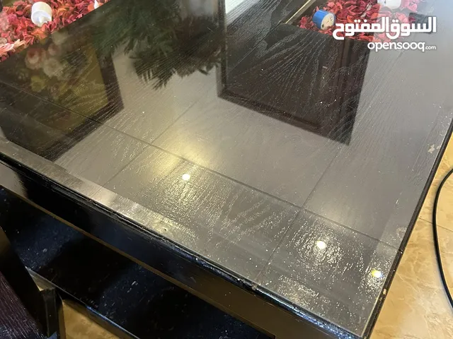 طقم طاولات 5 قطع مع القزاز بسعر مغري