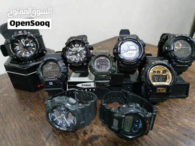 ساعات جي شوك اصليه للبيع للتواصل الاتصال