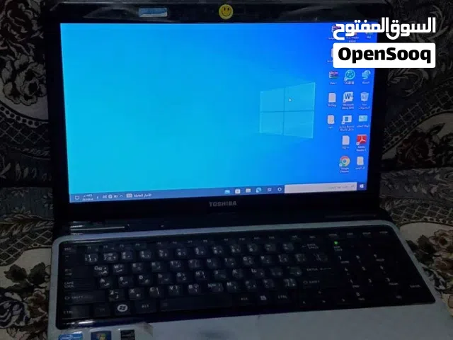 لابتوب توشيباء الجيل الثاني بسعر عرطه ونظيف واستخدام شخصي