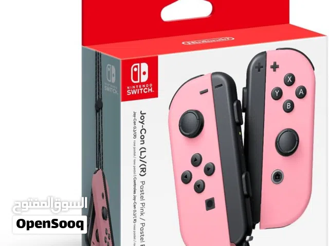 Princess Peach Pastel Pink Joy-Con Pair  OEM