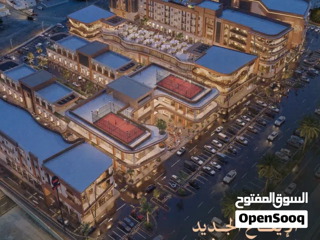 محل للبيع على خط اول من شارع رئيسي- في مشروع تثمير 50 - نسبة الإنجاز (5%) - التسليم 2027 - السيب