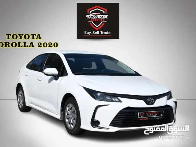 0% DP  - ORIGINAL PAINT - TOYOTA COROLLA XLI 1.6L 2020 - LOW MILEAGE - FIRST OWNER - GCC SPECS