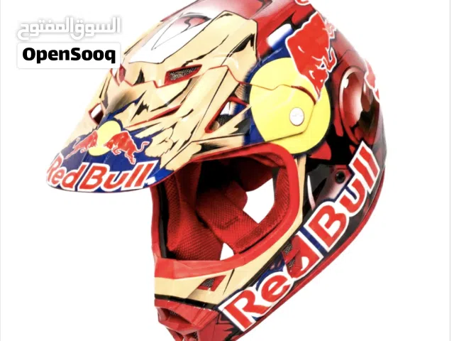 Fox Racing Red Bull Edition Full Face Helmet Carbon Graphic MX - 836595
