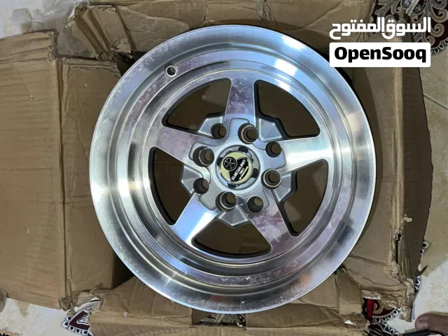 للبيع جنوط ألمنيوم مقاس 8×15 – جديدة تمامًا. بسعر مغري جداا