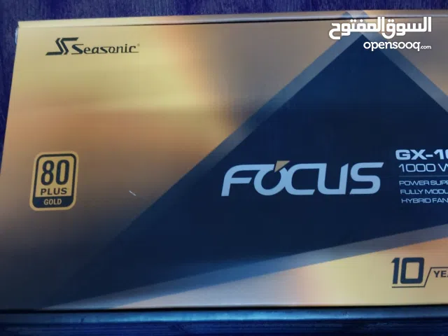 SeaSonic FOCUS GX Black 1000W Fully Modular 80+ Gold