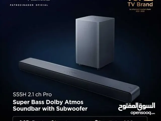 TCL Soundbar S55H 2.1ch Pro Super Bass Soundbar جديد 100% بعده ما مفتوح