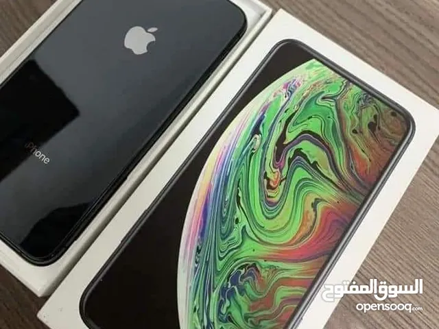 ايفون XS MaX اصلي جيجا 256 بطارية 84 أغراضة والكرتونه الأصلية هدية كفر ولزقة وشاحن الاصلي