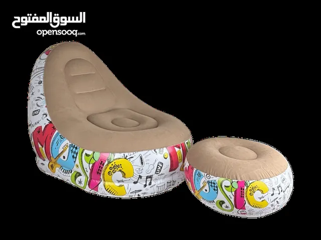 كرسي هوائي نفخ للسفر و الراحه مع العائله و أثناء مشاهدت الأفلام و الدراسه